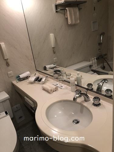 神戸メリケンパークオリエンタルホテル：バスルーム（スタンダードダブル）