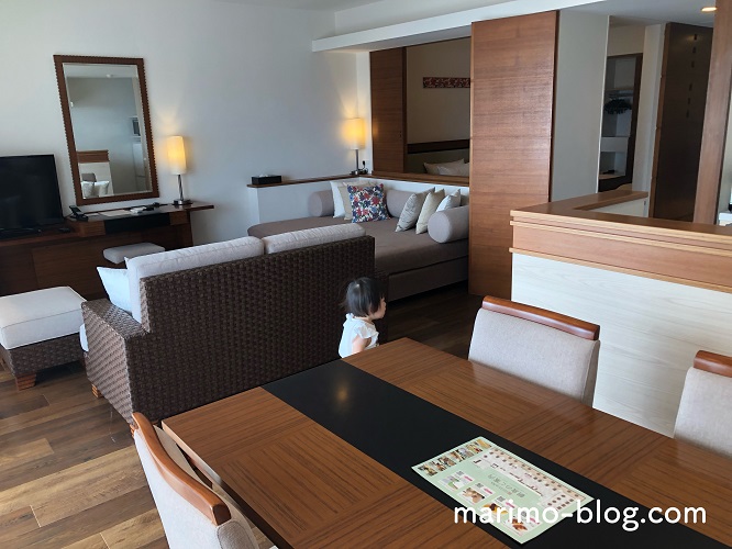 沖縄アラマハイナコンドホテルスーペリアルーム部屋（1歳子連れ宿泊記）