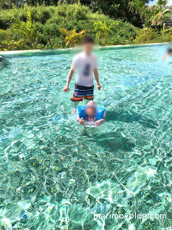 アクアセンスホテル沖縄のプールは子どももOK