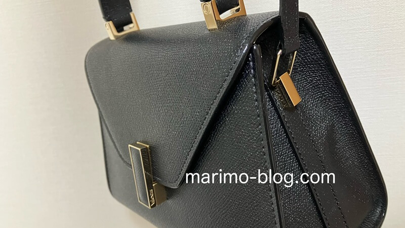 ヴァレクストライジィデにショルダーストラップをつけた状態