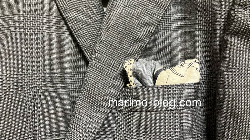 エルメスガブロッシュの活用法(ポケットチーフ)