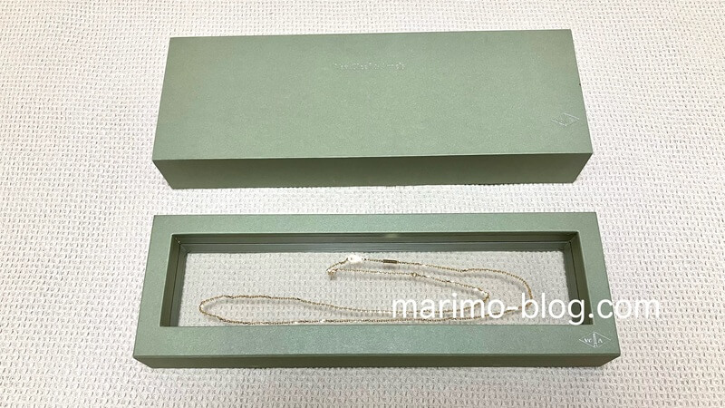 ヴァンクリのフォルサチェーン70mをホームコレクトで5cm延長した