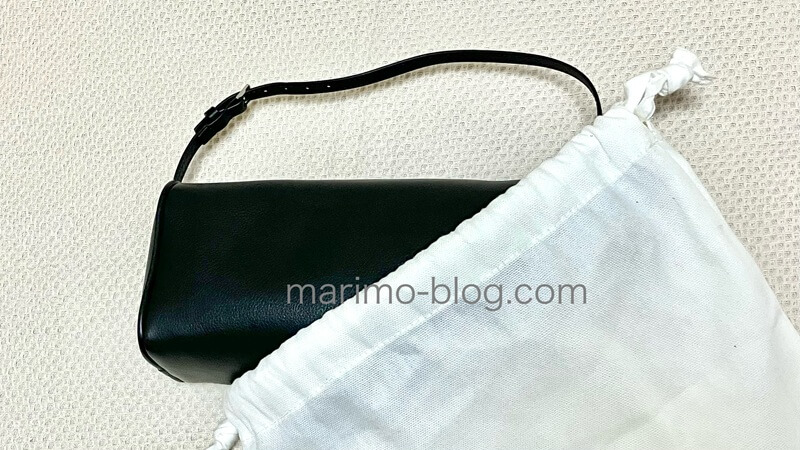 the row 90's bagを買った（カーフレザーのシボ革）