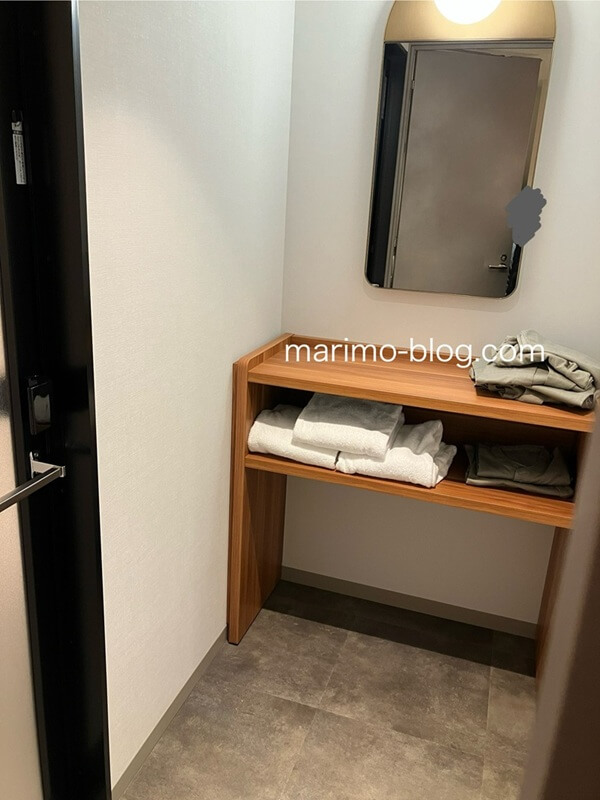 ザロイヤルパークホテル舞浜の脱衣所は広い