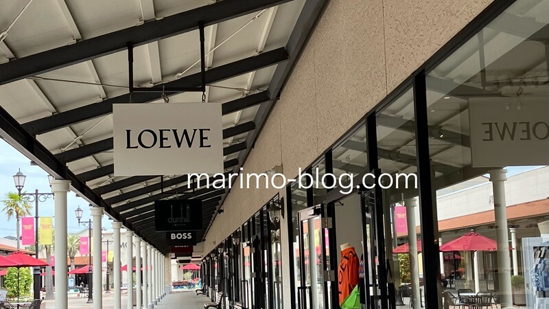 三田プレミアムアウトレットのロエベに行ってきたブログ